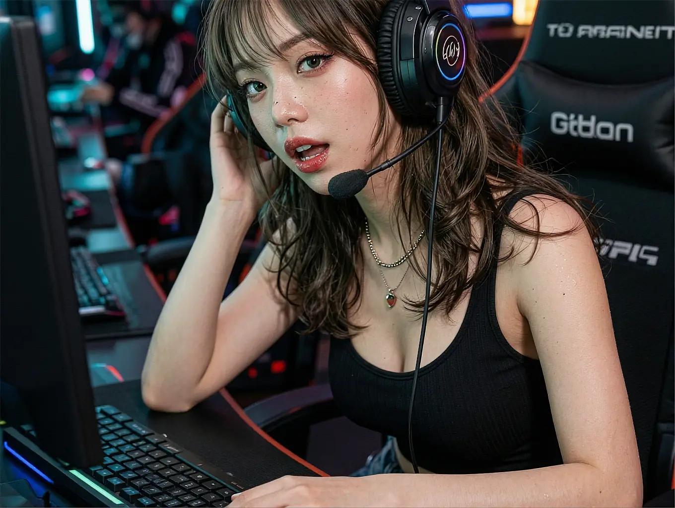 An AI sexting site partner replying instantly with no waiting